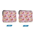 thumbnail image 7 of FORMRS 15-15.6 inch Laptop Sleeve Case Soft Carrying Quilted Computer Bag Cover, Light Pink Doughnuts, 7 of 7