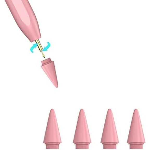 Pencil Tips Replacement for JAMJAKE ID718 Stylus Pen(4 Pack)-Pink
