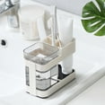 thumbnail image 2 of Advancent Soporte para cepillo de dientes, organizador de almacenamiento de cepillos de maquillaje, jabón, de dientes, soporte de tocador Almacenamiento y organización del hogar Advancent HA067871-01, 2 of 6