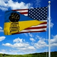 thumbnail image 4 of Flagwix Ukraine Grommet Flag Stand With Ukraine BNT519GFv2 - 5x8 ft., No Flag Pole Rings, 4 of 6