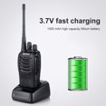 thumbnail image 3 of Gwong Electrónica BF-888S Gama 5 km Gama inalámbrica Walkie-Talkie UHF Talkie Handheld Ham Radio de jamón, 3 of 6