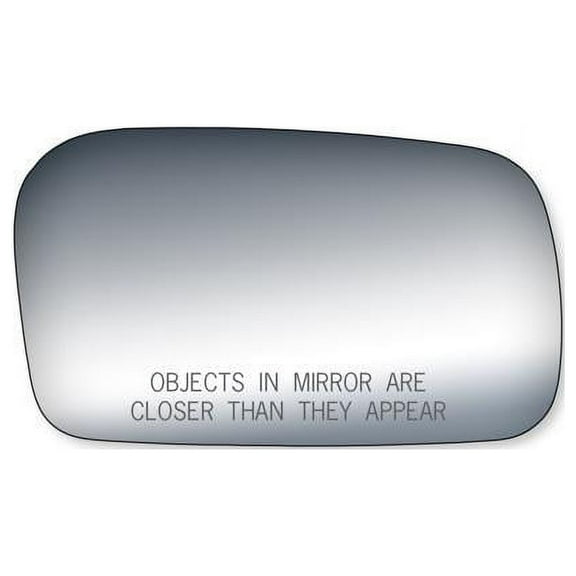 90106 - Fit System Passenger Side Mirror Glass, Nissan NX 91-93, Sentra 91-94, 4 Door