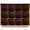 Coffee Brown, variant on DR.Planzen 12PCS 3.2in Burgundy Christmas Ball Ornaments Set, Velvet Flocked Shatter-Resistant Xmas Balls - 3 Textured Styles with Gold Hanging Strings for Christmas Tree, Wreath, Mantel