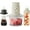 Beige, variant on CozyHome Electric Food Chopper, Electric 4 in 1 Food Grinder for Grinding Meat, Peeling Garlic & Juicing, 2 Speed Blender and Food Processor Combo with 1.5L Glass Bowl & 2 Cups (0.4L+0.2L), 250W Beige