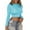 Light blue, variant on Vedolay Women's Long Sleeve T Shirt Tunic Shirts Women Casual Blouses for Leggings White,M