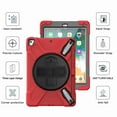 thumbnail image 4 of Dteck iPad 6th Gen. Case, iPad 9.7 2018/2017 Case (Not for ipad 2 3 4), Heavy Duty Protective Kicktand Hand Strap Shoulder Strap Shockproof Cover Pencil Holder for iPad Air 2/Pro 9.7 Inch, red, 4 of 8