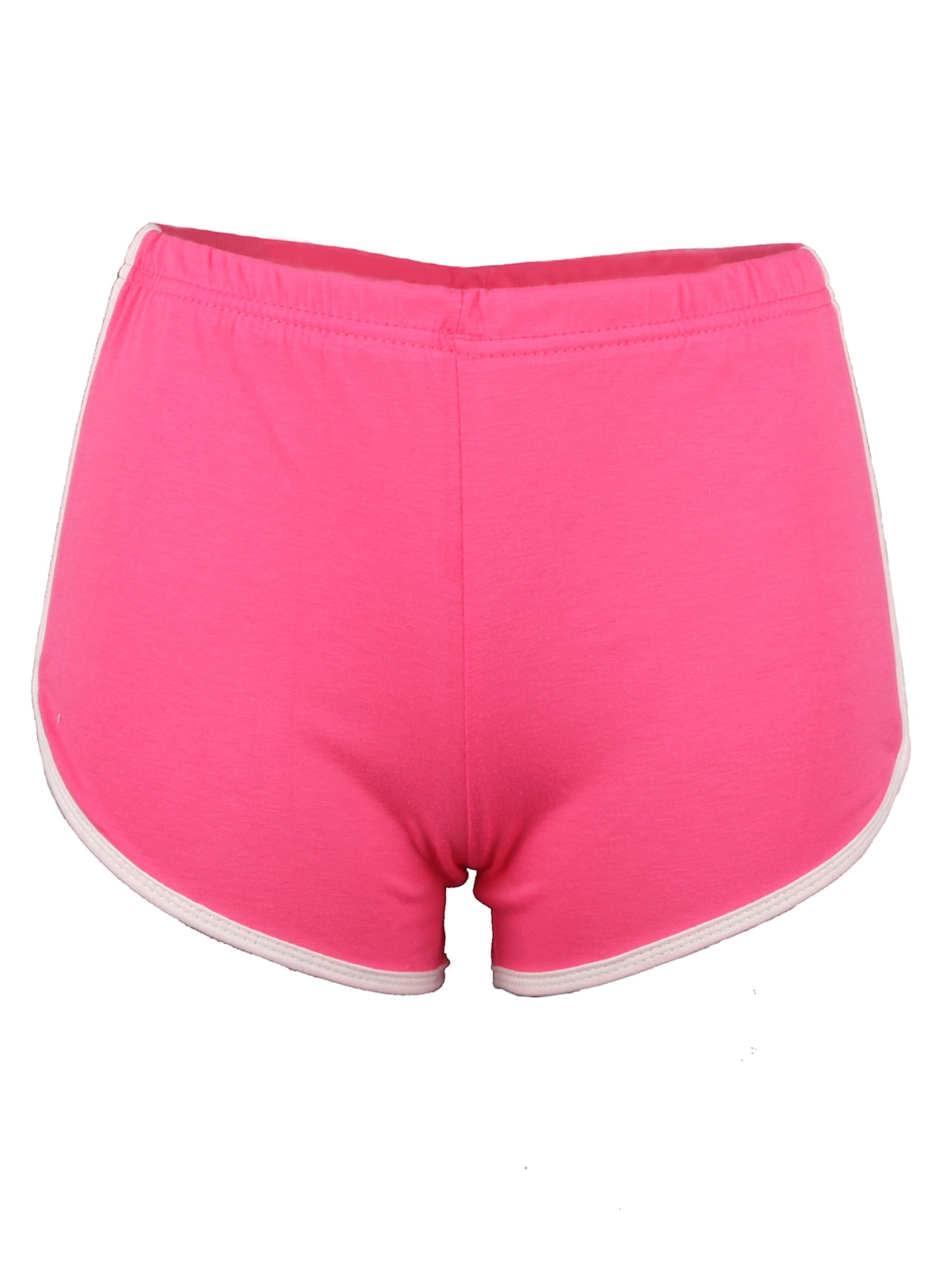 DODOING Women's Hot Pants Running Shorts Elastic Slim Gym Beach Sports