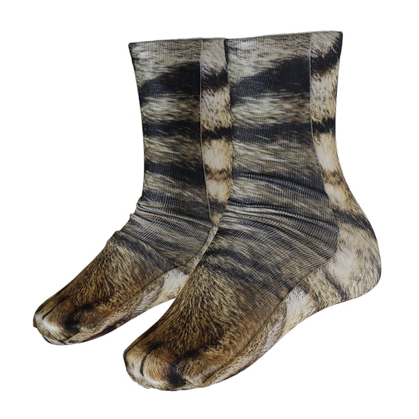 1 Par de Calcetines Pata de Animal para Y Transpirables - Cat1, Única Sunnimix Calcetines de niños