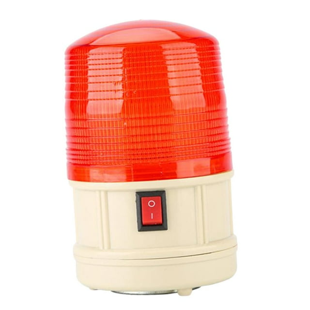 6V Emergency LED Flashing Strobe Warning Light Lamp 6V Red 6V
