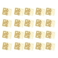 thumbnail image 5 of 20Pcs Brass Hinge For Small Craft Door Box Accessories Gold 8*10Mm, 5 of 9