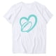 thumbnail image 1 of Blusas de Manga Corta para las Mujeres Divertido Impreso Cuello Redondo Tee, Vintage Humor Gráfico Blusas de Primavera para las Mujeres, 1 of 3