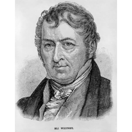 eli whitney 1765 1825 inventor of the cotton gin illustration