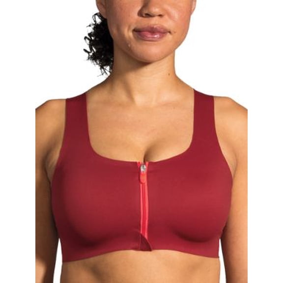 Brooks Womens Dare Zip High Impact Wire-Free Bra Style-350075