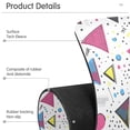 thumbnail image 4 of Yayeee Faucet Mat for Kitchen Sink 30" Diatomite Long Splash Guard Pad, Pink Simple Shapes, 2 Pack, 4 of 7