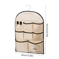 thumbnail image 3 of Fabric Hanging Bag Bedside Door Hanging Storage Bag Wall Mounted Storage Bag Multi Purpose Wall Mounted Storage Bag, 3 of 6