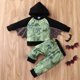 thumbnail image 2 of Ropa Para Bebés, Ropa Para Niños Pequeños, Pantalones Con Estampado De Dinosaurio De Manga Larga Con Capucha Para Niños, Conjunto De Dos Piezas Verde Odeerbi LM103-10542, 2 of 9