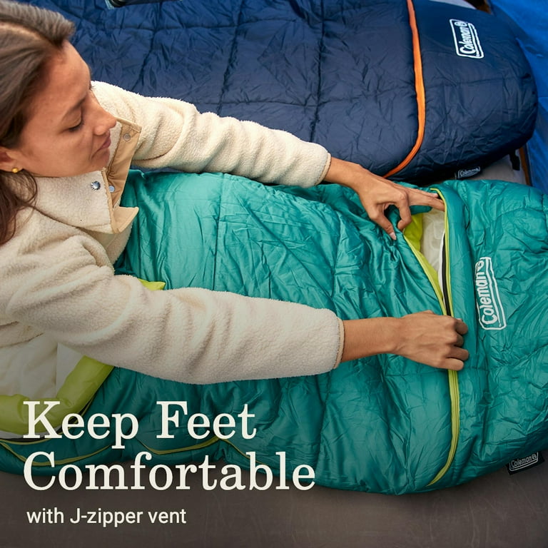 コールマン　COLEMAN SLEEPING BAG Coleman 40'-60' Alpine Sleeping Bag - Walmart.com