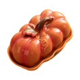 thumbnail image 4 of Plato de postre de cerámica, plato de ensalada con forma de calabaza, multiusos con tapa, bandeja para servir para el hogar, restaurante, cafetería, Naranja, 4 of 8