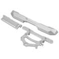 thumbnail image 2 of Kit de parachoques trasero de metal RC, piezas de repuesto de parachoques trasero de aleación de aluminio para Axial SCX24 para Ford Bronco 1/24 RC Crawler plateado, 2 of 12
