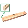thumbnail image 3 of Omix-Ada by RealTruck | 12021.69 | Bumper Wood Filler, Front | OE Reference: A-1147 | Compatible with 1941-1945 Willys MB, 3 of 4