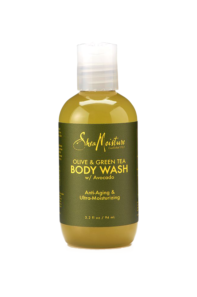 Shea Moisture Olive & Green Tea Body Wash TRVL3.2oz