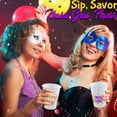 thumbnail image 4 of Mardi Gras Disposable Cups (50Pc) - Party Supplies - 50 Pieces, 4 of 7