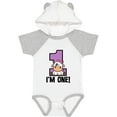 thumbnail image 3 of Inktastic 1st Birthday Cow Farm Party Girls 1 Year Old Girls Baby Bodysuit, 3 of 5