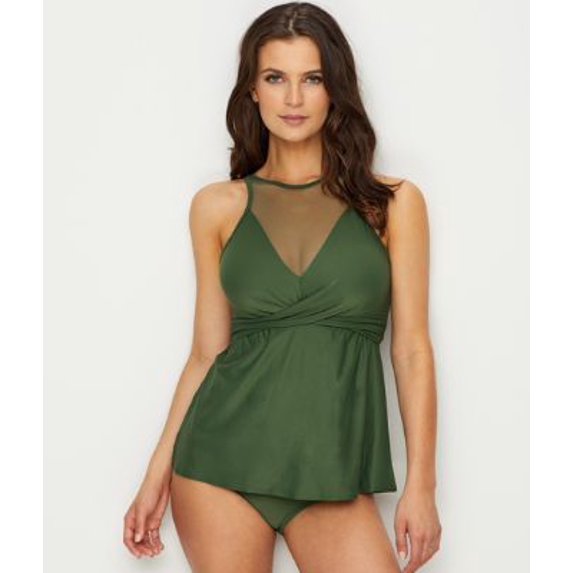 Coco Reef Womens Classic Solid Underwire Tankini Top Style-U95158