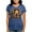 Heather Blue, variant on CafePress - Adorable Yorkshire Terrier Yorke Christmas T Shirt - Womens Tri-blend T-Shirt
