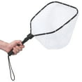 Foldable Fish Landing Net, Soft Rubber Mesh Net, Trout Fishing Nets ...
