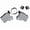 Gray wood Switch kit, variant on Silakka54 Split Keyboard Wired Hot Swap Support QMK/VIAL Keyboard Ergonomics RP2040zero Customized PC Gamer Accessories
