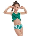 thumbnail image 7 of Gerichy Toddler Girl Swimsuit,Girls Bathing Suit Baby Female Cotton Pink Breeze Two Pieces Swimsuit Color Block Stripe, 7 of 7
