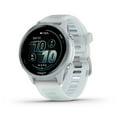 thumbnail image 5 of Garmin 010-02970-01 Forerunner 570 - 42mm GPS Smartwatch Aluminum and Whitestone/Blue Band Bundle with Deco Essentials Charging Dock, Silicone Dust Cover 3 Pack and USB Type C Charging and Sync Cable, 5 of 11