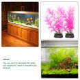 thumbnail image 2 of 10 piezas de plantas artificiales decorativas para acuario, decoración artesanal para pecera, césped para acuario, 2 of 7