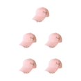 thumbnail image 2 of mmirethe Classic Baseball Hat With Ring Decor Adding Touch Of Style To Outfits Casual Pin Pink 5Set, 2 of 6