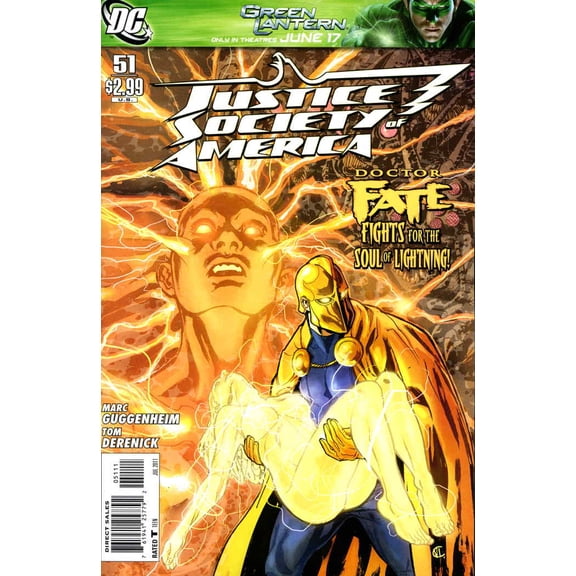 Justice Society of America (2nd Series) #51 VF ; DC Comic Book