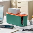 thumbnail image 2 of Plug board storage box, wire socket storage box, desktop power supply shielding cable organizer (31*13.5*12.5cm), 2 of 12