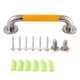 thumbnail image 1 of Pasamanos de seguridad antideslizante de acero inoxidable para inodoro de pared para personas mayores (38 cm), 1 of 14