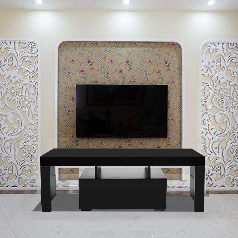 UBesGoo TV Stand Home Living Room LED TV Cabinet ...