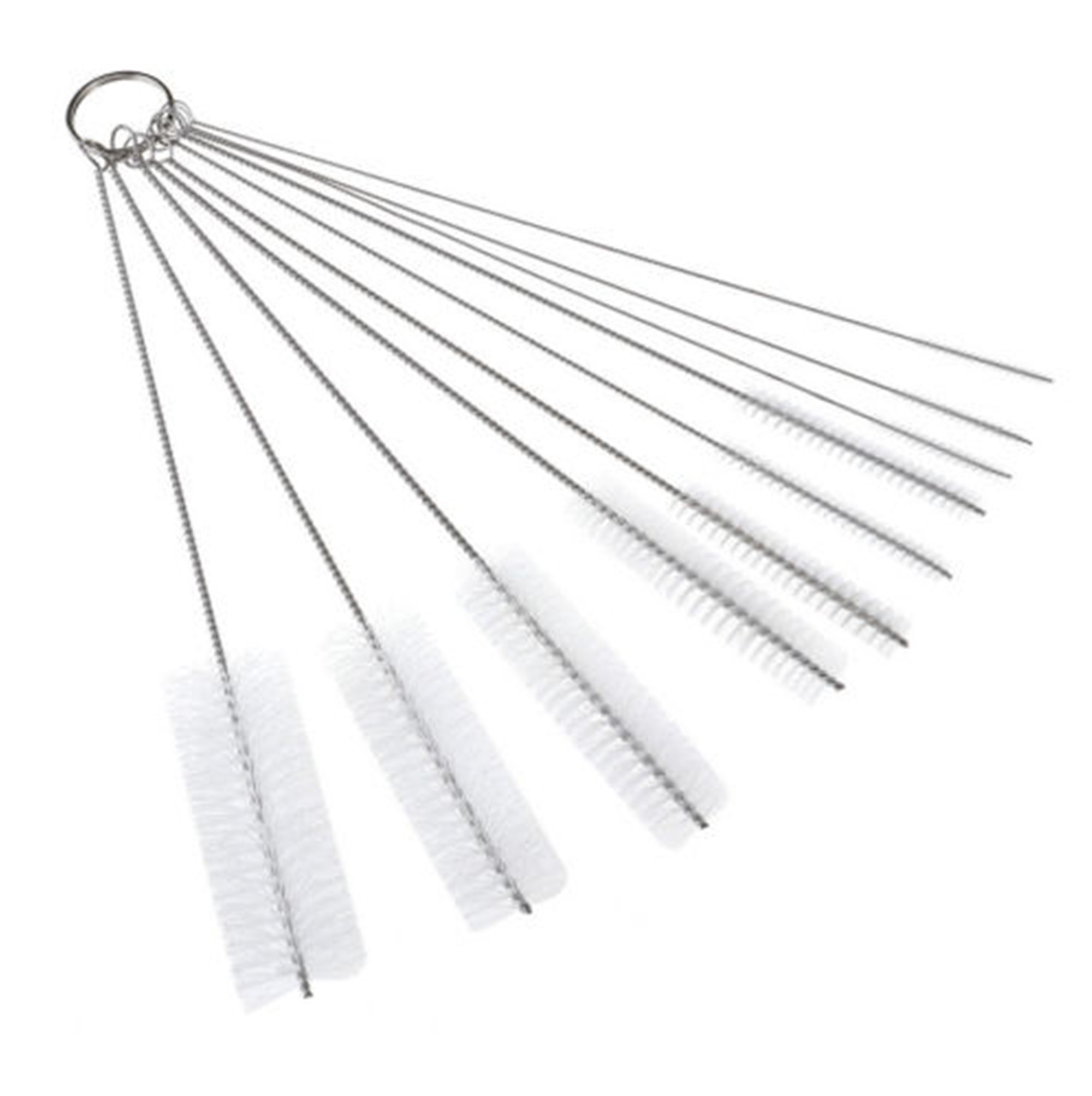 10Pcs/Set Nylon Straw Brush Cleaner Bottle Tube Pipe Small Long Cleaning 10Pcs/Set Nylon Straw Brush Cleaner Bottle Tube Pipe Small Long Cleaning