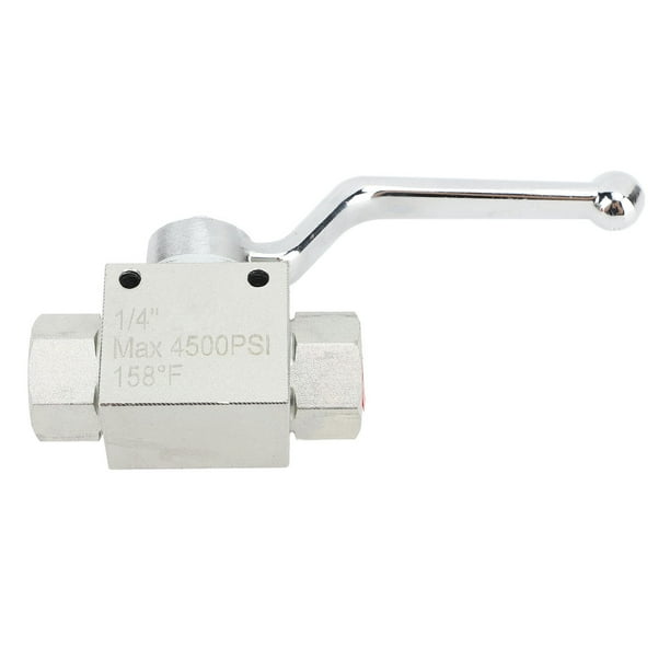 Válvula de Bola Para Lavadora de Alta Presión, Kit de Válvula de Bola Resistente Para Manguera de Lavadora Eleccica, Accesorios de Conexión Rápida de Acero inoxidable, 4500