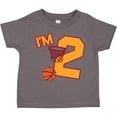 thumbnail image 3 of Inktastic Im Two Second Birthday Basketball Boys or Girls Toddler T-Shirt, 3 of 5