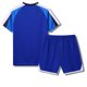 thumbnail image 5 of Odeerbi Conjunto de Entrenamiento de Fútbol Seco Rápido Para Chicos Y Niñas Malla Color Bloque Pantalones Cortos de Camiseta Conjuntos Atléticos Respirables Para 5-15 Años, 5 of 8