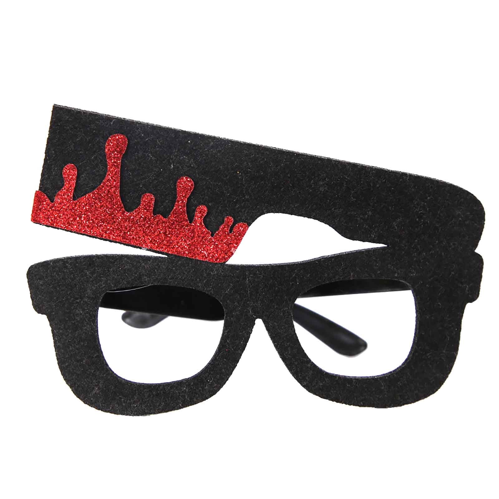 Moocorvic Halloween Eyeglasses, Funny Glasses Halloween Toys for
