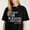 Black-4, variant on Women's Ladybug Mom Graphic T-Shirt with Leafy Accents S-4XL Mother's Day Gift