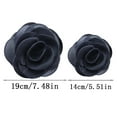 thumbnail image 6 of Lifetechs Formal Occasion Corsage French Style Big Camellia Mesh Fabric Bride Groom Wedding Brooch Prom Party Banquet Dress Suit Coat Brooch Clothes DIY Applique Patch, 6 of 8