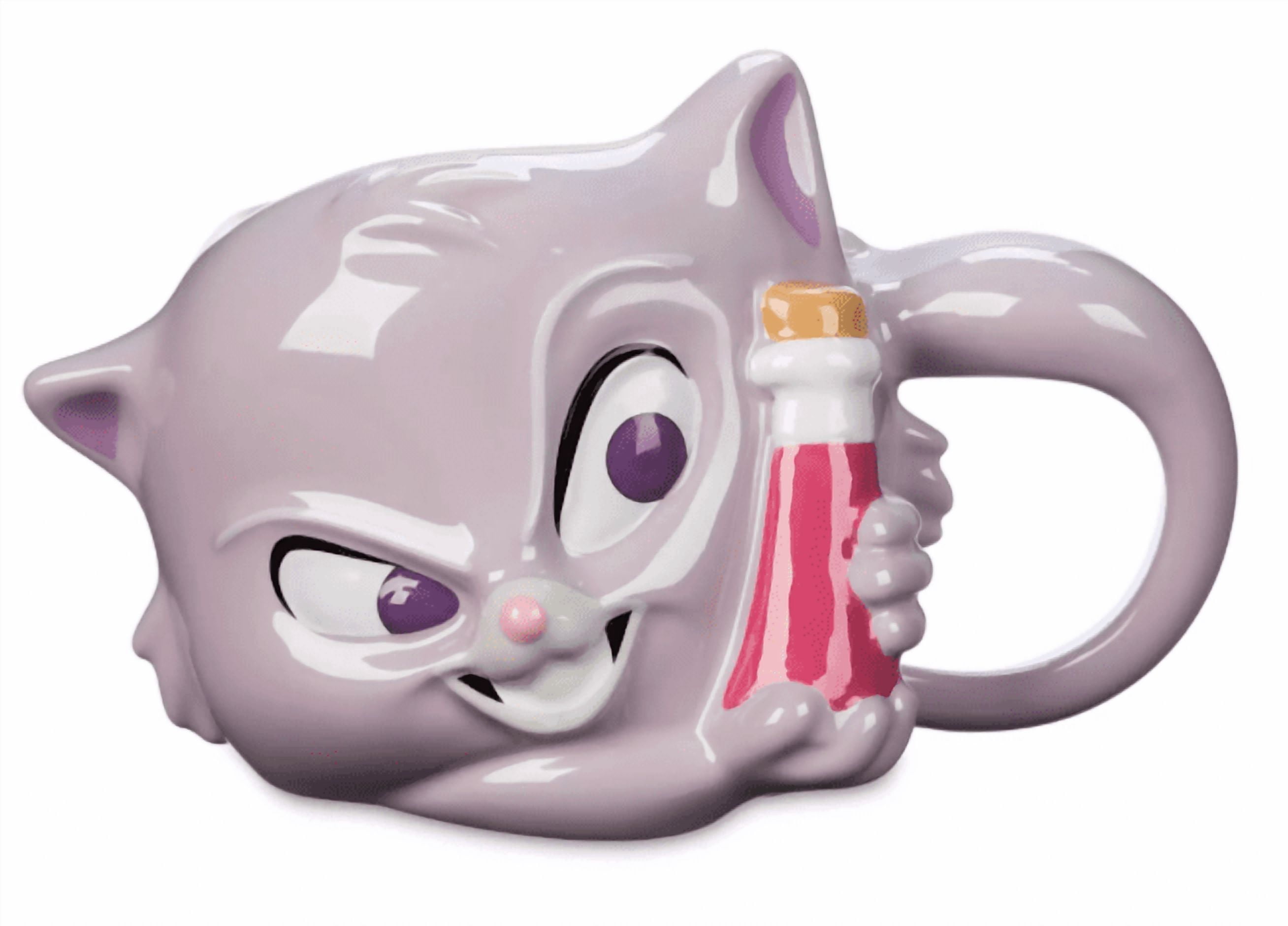 Disney Parks Yzma as Cat Sculpted Coffee Mug Emperor's New Groove