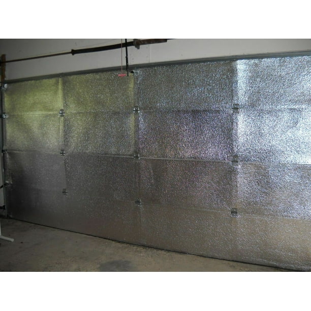 Supershield Reflective 1/4" Foil Double Car Garage Door Insulation Poly