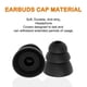 thumbnail image 5 of Auriculares de silicona negra de triple flanco para oído Unique Bargains, 10 piezas, 5 of 7