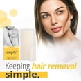 thumbnail image 2 of GiGi Simply Ready-to-Use Wax Strips for Face &amp; Body 18 Strips, 2 of 4